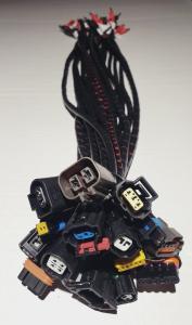 Generatorpluggar med kablage till generatortestare - 1
