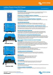Batteriladdare Victron Phoenix S IP43 laddare 24V 25A (1+1) 230V - 2