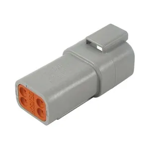 Deutsch kontakthylsa 4-stift Hane - 2