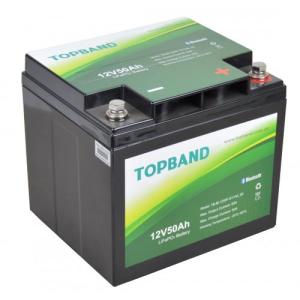 Topband Batteri Litium 50Ah-BMS Bluetooth - 1