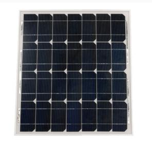 M-40W-12V, monokristallin solpanel - 1