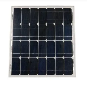 M-40W-12V, monokristallin solpanel - 1