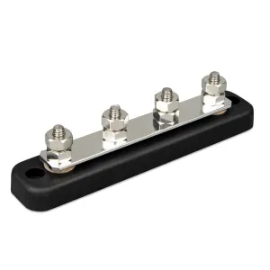 Kopplingsplint Victron Busbar 150A 4x1/4 tum, svart - 1