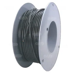 Kabel 6mm2 svart Förtent - 2