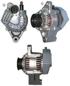Generator 12V 45A, begagnad 3 mån garanti - 1