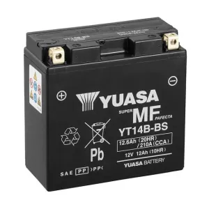 Batteri MC AGM 12V 12.6Ah, 210CCA Yuasa - 1