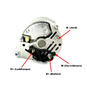 Generator 14V 70A, original Lucas - 3
