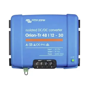 Spänningsomvandlare DC-DC, 48-12 360W (Utgått) - 1
