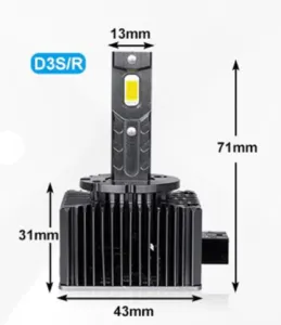 Ledlampa D3S 15000LM 6000K - 1