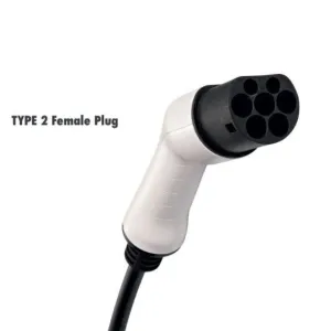 Laddkabel med laddare för elbil Typ 2, 3.7kW, 1-fas - 2