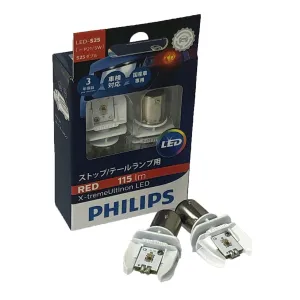 P21/5W röd LED Philips original X-tremeUltinon - 1