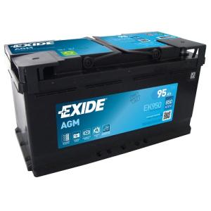 Batteri AGM 12V 95Ah 850CCA Exide - 1