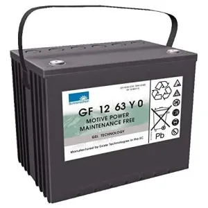 Batteri Sonnenschein GEL 12V, 63Ah - 1