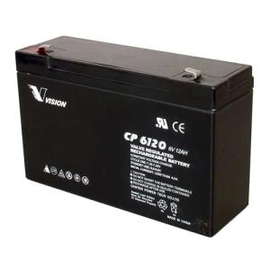 Batteri AGM 6V 12Ah First Power - 1