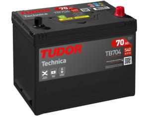 Batteri 12V 70Ah 540CCA Tudor - 1