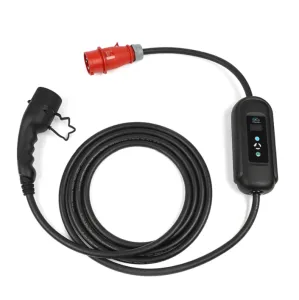 Laddkabel med laddare för elbil Typ 2, 11kW, 3-fas - 2