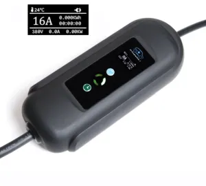 Laddkabel med laddare för elbil Typ 2, 11kW, 3-fas - 3