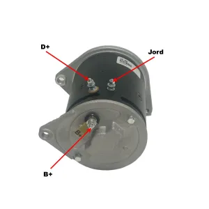 Växelströmsgenerator 12V 90A Ford (kort modell) - 3