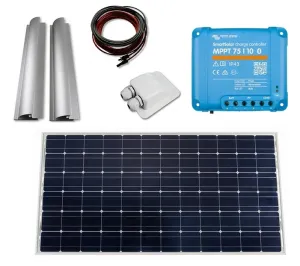 Solcellspaket 115watt med MPPT reg. - 1