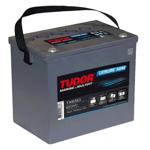 Batteri Tudor Leisure AGM 12V 75Ah 750CCA, Utgått - 1
