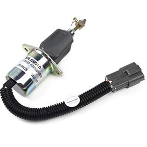 Stoppsolenoid 12V, extern switch - 1