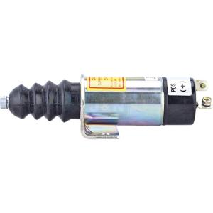 Stoppsolenoid 24V, intern switch - 1