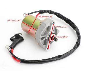 Startmotor 12V 9 kuggar CW - 1