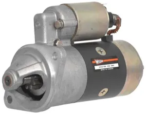 Startmotor 12V 1.0kW 9 Kuggar CW, renoverad original Hitachi - 1