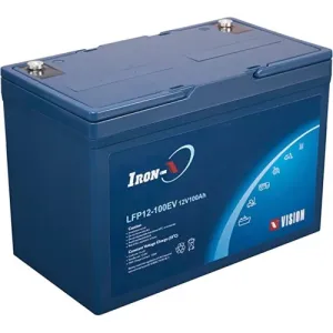 Batteri Vision Litium 12V 100Ah Heat - BT - 1
