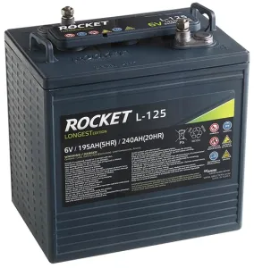 Batteri 6V 240Ah Rocket LTP - 1