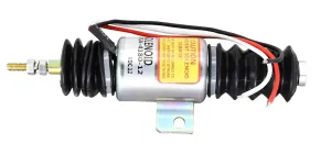 Stoppsolenoid 12V, intern switch - 1
