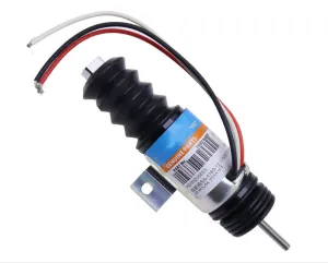Stoppsolenoid 12V, intern switch - 2