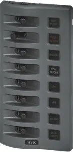 Säkringspanel WD 8-pol grå - 1