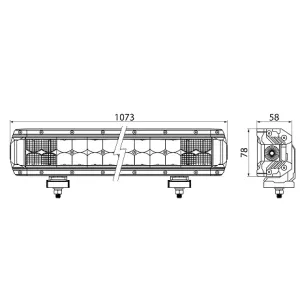 LED Lightbar 42" Heat Combo - 2
