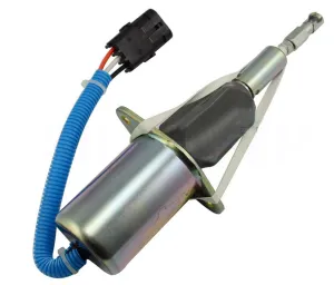 Stoppsolenoid 12V, Fuel Shut-Off Solenoid, 3 Terminal - 1