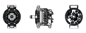 Generator 24V 190A (2-polig) - 1