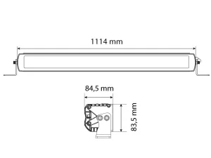 LED Lightbar Maxx 1100 DRL R112 - 7