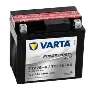 Batteri MC AGM 12V 5Ah, 120CCA - 1