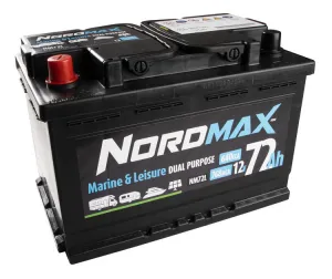 Batteri Marin 12V 72Ah 640CCA - 1