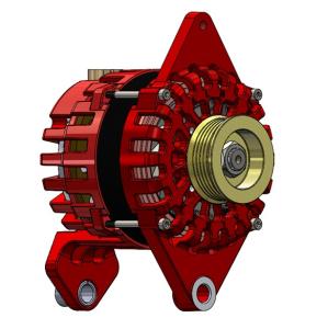 Generator 24V 90A, Balmar typ XT, 6-spårig - 1