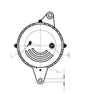 Generator (Mini) 12V 40A - 5