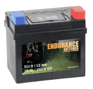 Batteri MC 12V 28Ah 250CCA - 1