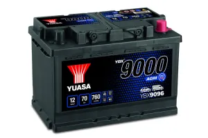 Batteri AGM 12V 70Ah 760CCA Yuasa - 1