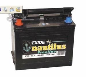 Batteri 12V 75Ah - 1