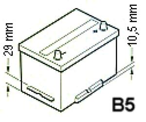 Batteri 12V 70Ah - 1