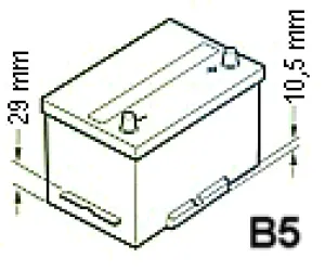 Batteri 12V 70Ah - 1