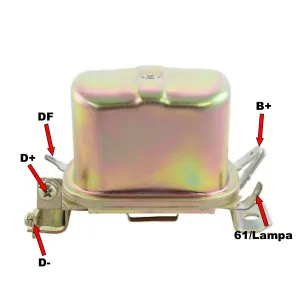 Likströmsregulator 12V 25A, eftermarknad Bosch - 1