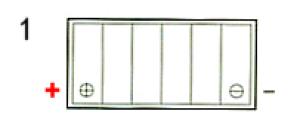 Batteri 12V 60Ah USA - 2