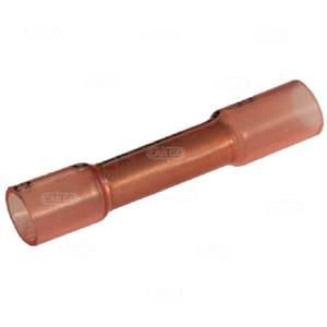 Skarvhylsa med krympslang och lim 1.5mm2, röd - 1