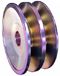 Remskiva dubbel ID:17.00mm UD:79.00mm - 1